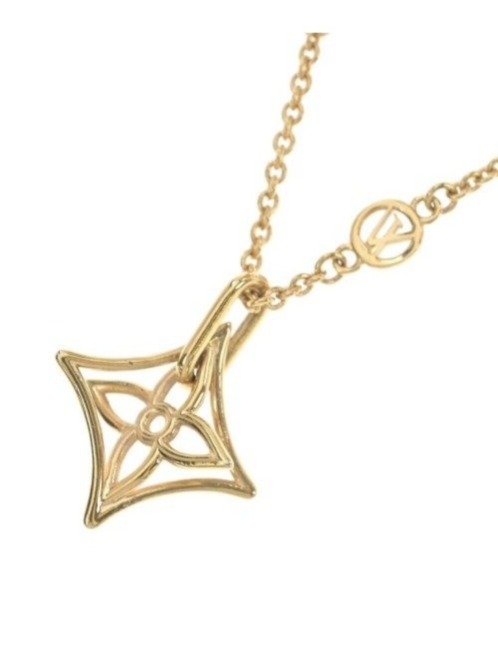 Louis Vuitton Necklace Gold